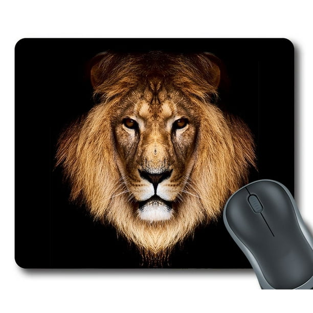 Majestic Lion Mousepad Mouse Pad Mat